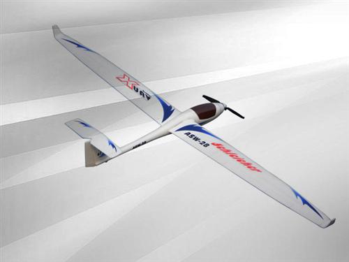 X-UAV ASW28 планер электро бесколлекторный 1700мм PNF [LY-S03]